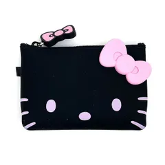 サンリオ ハローキティ NUU-small シリコンポーチ ブラック 小物入れ