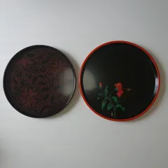 琉球塗 琉球漆器 丸盆　朱色　鹿児島琉球漆器 　5枚 Amazon.co.jp: 琉球塗 琉球漆器 丸盆 朱色 鹿児島琉球漆器 5枚