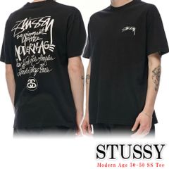 STUSSY PHONETIC 50-50 Tシャツ 半袖 Black 送料込み Patta x Stussy Sound Connection Tee - Black | In stock