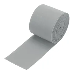 uxcell 縫製用ゴムバンド 3インチ（7cm）5ヤード ライトグレー ニットエラスティックスプール ウィッグ ウエストバンド パンツ用 高弾性