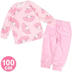 マイメロディ キッズ 長袖パジャマ 100cm 春夏秋 子供 女の子 サンリオ sanrio キャラクター