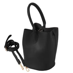 [LL FIERTE] 携帯スリッパ レディース かかと付き 上履き 袋付き 折り畳み [ブラック]