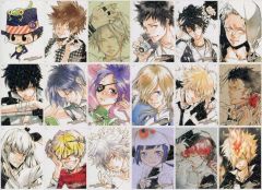 天野明 家庭教師ヒットマンREBORN! 全21巻分付録ポストカード21枚