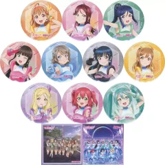 【中古】バッジ・ピンズ 全12種セット 「ラブライブ!サンシャイン!! Aqours EXTRA LoveLive! 2023 ～It’s a 無限大☆WORLD～ 缶バッジ」 Valentine’s Day Concert会場限定ガチャ