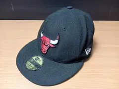 NEW ERA ニューエラ 59FIFTY NBA シカゴブルズ キャップ 帽子 7 1/4 57.7cm ブラック