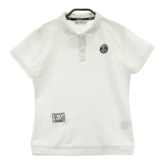 サイズ：M AND PER SE アンパスィ  半袖ポロシャツ  ホワイト系 [240101335874]# ゴルフウェア レディース ストスト