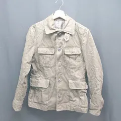 ◇ THE SHOP TK MIXPICE ボタン 裏地 胸ポケット シンプル オシャレ 厚手 長袖 シャツ サイズ2 ブラウン レディース E  【1307210021030】