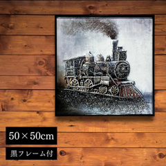 水晶パネル アートパネル      50×50cm