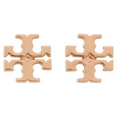 トリーバーチ TORY BURCH ピアス レディース  キラ スタッズダブルT ロゴ ローズゴールド アクセサリー 11165504 652 / 17843 652