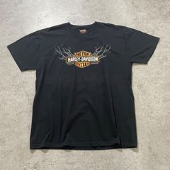 ハーレーダビッドソン 半袖Tシャツ ブラック XL【ST199】