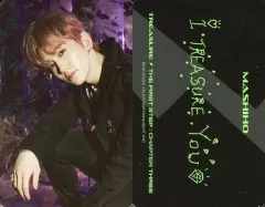 【中古】コレクションカード(男性) TREASURE/マシホ/CD「THE FIRST STEP ： CHAPTER THREE」(BLACK Ver.)封入特典フォトカード