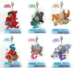 【中古】アクリルスタンド・アクリルパネル 全6種セット 「ワンピース ゆらっとフィギュアコレクション 第1弾」