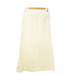 ガリャルダガランテ GALLARDAGALANTE スカート コーデュロイ タイト 台形 ロング マキシ コットン 太畝 1 ライトベージュ /AO25