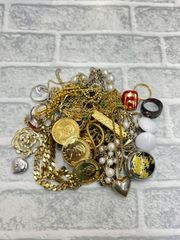 N【アクセまとめ】185 ゴールド アクセサリー メンズ レディース おまとめ セット品 ランダム アソート おしゃれ お出かけ かわいい かっこいい ヴィンテージ