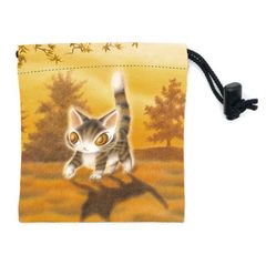 【新品】 アートミニ巾着 光の中 942162 わちふぃーるど 猫のダヤン 巾着袋 巾着ポーチ 小 ギフト袋 レディース 猫 ねこ かわいい おしゃれ