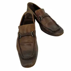 エルメネジルドゼニア ERMENEGILDO ZEGNA レザーローファー メンズ US：9 のサムネイル