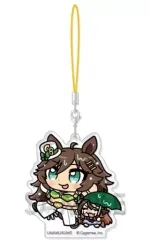 【中古】ストラップ 5.ミスターシービー＆シンボリルドルフ 「ウマ娘 プリティーダービー アクリルストラップ～ぬいぐるみといっしょ～ Vol.4」