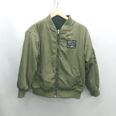◇ ⊇ LOVETOXIC ラブトキシック リバーシブル 長袖 ブルゾン サイズL ブラック カーキ系 レディース E  【1502060032810】のサムネイル