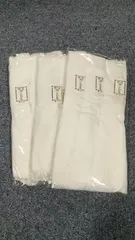 キンチ 腰紐(白)9本セット (正絹)