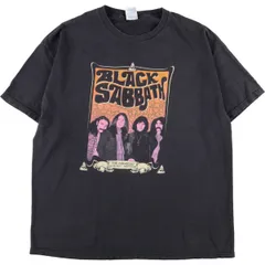 古着 00年代 TENNESSEE RIVER BLACK SABBATH ブラックサバス バンドTシャツ バンT メンズXL/eaa358817