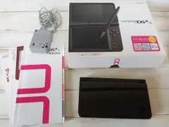 中古品 ゲーム ニンテンドーDS 本体 DSi LL UTL-001 ダークブラウン　動作品 箱説 充電ケーブル付き 管理番号KKV560