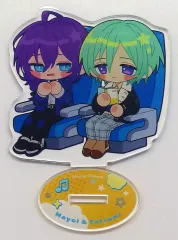 【中古】アクリルスタンド・アクリルパネル 礼瀬マヨイ＆風早巽 おでかけアクリルスタンド 「あんさんぶるスターズ!!」