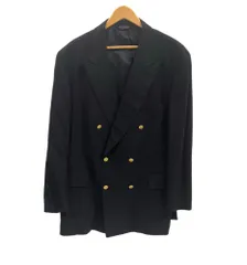 【極美品】ブルックスブラザーズ ダブルブレスト ジャケット 紺 ストライプ 極美品】ブルックスブラザーズ ダブルブレスト ジャケット 紺