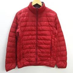 U■ユニクロ/UNIQLO ウルトラライトダウンジャケット【S】赤/men's/16【中古】■