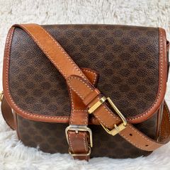 CELINE セリーヌ　ショルダーバッグ　マカダム柄　トリオンフ