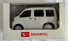 ダイハツ　非売品　ハイゼット　カーゴ　ミニカー　プルバックカー　箱付き　白　カラーサンプル