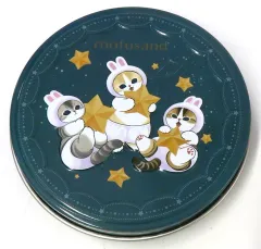 【中古】小物入れ・マルチケース・缶ケース うさにゃん(星)/缶ケース 身だしなみコレクション 「一番くじ mofusand ～月のうさにゃんのほしあつめ～」 F賞