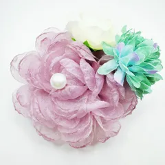 コサージュ 卒園式　卒業式　入園式入学式 結婚式 発表会 ＊フォーマルコサージュ＊パールブローチhh9