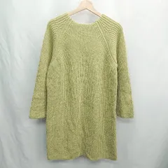 ◇ ⊇ KBF ケービーエフ 長袖 ニット サイズF ライトグリーン レディース E  【1412260006545】