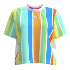 在庫処分特価】BIDI BADU(ビディバドゥ) 2023 SP ジュニア(ガールズ) PARIS 全仏オープン ゲームシャツ G1620003-MX ミックス(23y4mテニス)【メール便発送】(310519756)