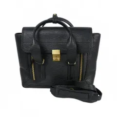 3.1 フィリップリム 3.1 phillip lim パシュリ ミディアム サッチェル ハンドバッグ ショルダーバッグ 2WAY 黒 ブラック AC00-0179SKCのサムネイル