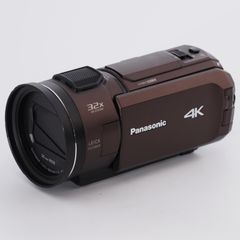 【ジャンク品】Panasonic パナソニック 4K ビデオカメラ HC-WX2M デジタルカメラ ブラウン 通電確認済み 付属品付き
