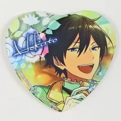 【中古】バッジ・ピンズ 氷鷹北斗 「とるパカ! あんさんぶるスターズ! ～ハート型缶バッジVol.4～ Ver.A」