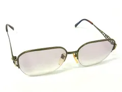 LANVIN ランバン 30-9292 59□16-135 サングラス メガネ 眼鏡 レディース メンズ ゴールド系 DJ7881
