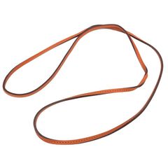 【未使用】エルメス　ラニエール　②　革紐　レッド　レザー　ネックレス　ペンダント 未使用】エルメス ラニエール ② 革紐 レッド レザー ネックレス