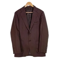 URBAN RESEACH DOORS アーバンリサーチドアーズ WP ウール ストレッチジャケット 3B テーラード ブラウン 秋冬 DT97-18L010 Size 48