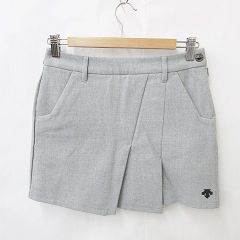 シートーキョー SHE Tokyo フラワープリントプリーツスカート 36 緑  