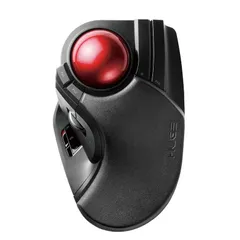 【新品 未使用 未開梱】 エレコム　ELECOM　ワイヤレストラックボールマウス［２．４ＧＨｚ　ＵＳＢ・Ｍａｃ／Ｗｉｎ］（８ボタン・ブラック）　M-HT1DRBK
