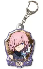 【中古】雑貨 デザイン01(マシュ・キリエライト) ぷくっとメタルキーホルダー 「Fate/Grand Order -絶対魔獣戦線バビロニア-」