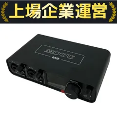 【美品】23年製　MOTU M2 MOTU ( モツ ) M2 オーディオインターフェイス 送料無料