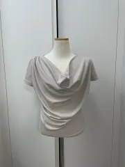 ブラウスタイプ シャーリングTシャツ