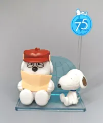 【中古】トレーディングフィギュア World Traveler 「POPMART Peanuts 75th Anniversary スヌーピー コミック ライフ シリーズ」