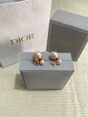 2024年最新】dior ピアス ピンクゴールドの人気アイテム - メルカリ