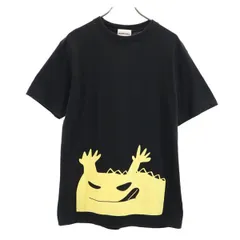 東京カランコロン プリント 半袖 Tシャツ L 黒系  ロゴ メンズ 【中古】  【230715】 メール便可