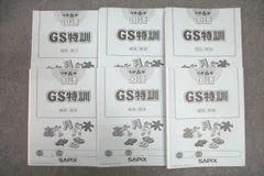 SAPIX 小学6年 国語 GS特訓 GS-01～06 計6回分セット 2020