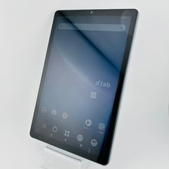 バッテリー良好  dtab Compact d-52c 64GB ミスティブルー SIMフリー(simロック解除済) 白ロム 中古 本体 動作確認済  【最短送料無料】G2-049